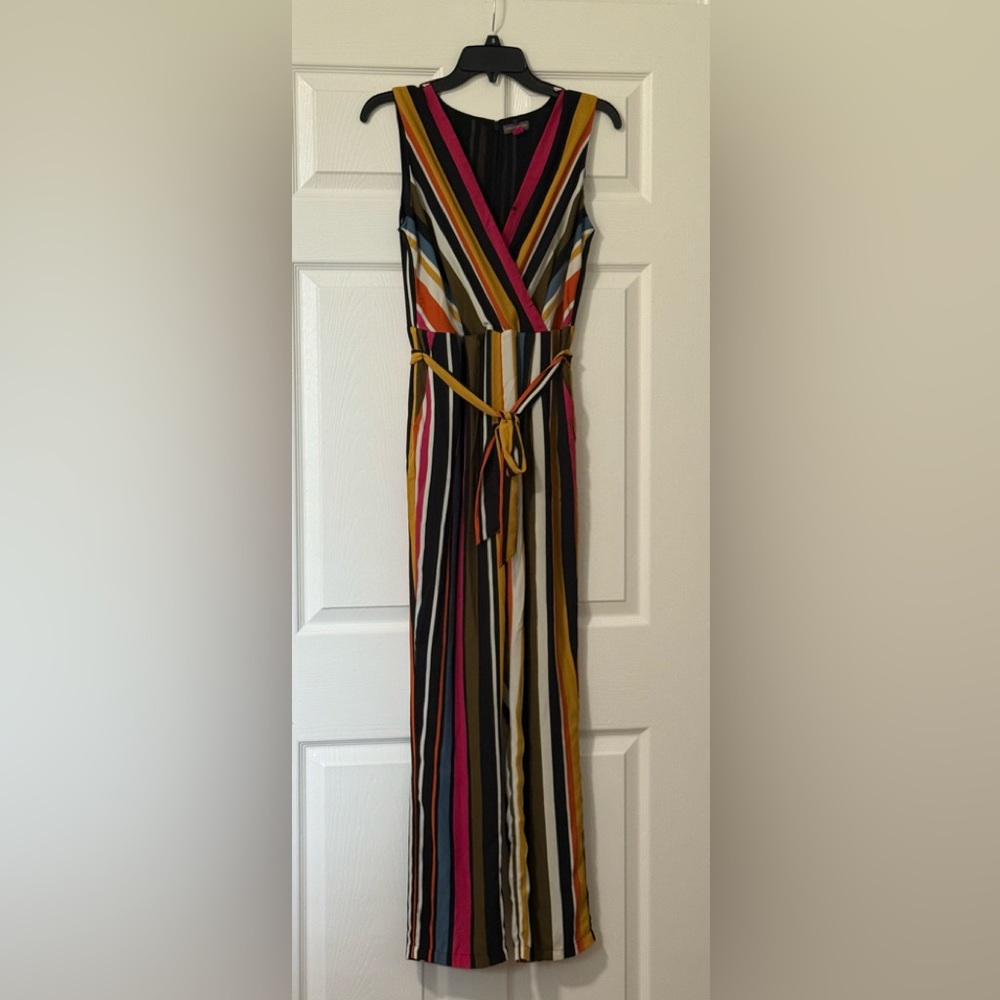 Vince Camuto Multicolor Striped Jumpsuit